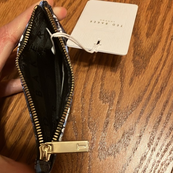 NWT Ted Baker London Blue Coin Purse - Picture 3 of 4